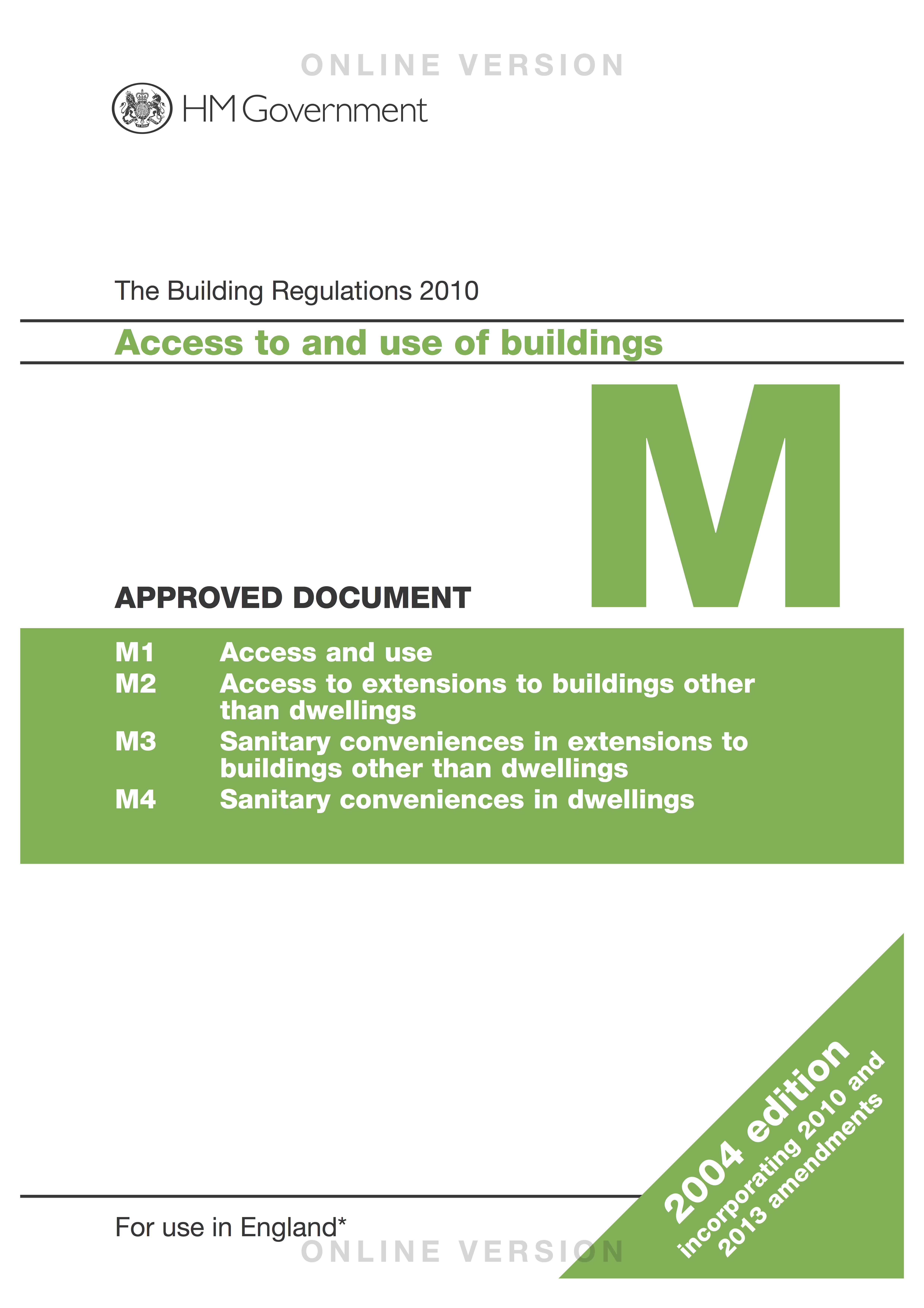 Approved Document M Entering A Building